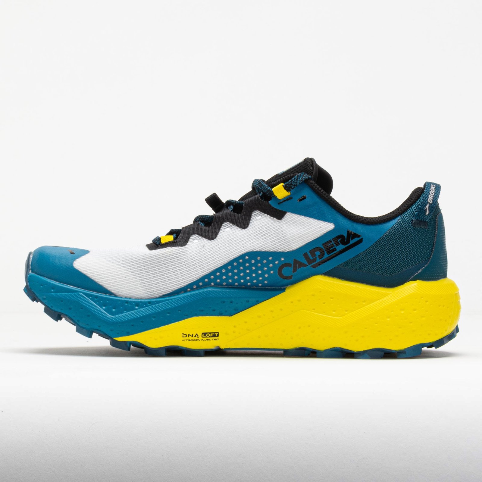 Brooks Caldera 8 Mens Bit of Blue/Quince/Celestial - Image 2