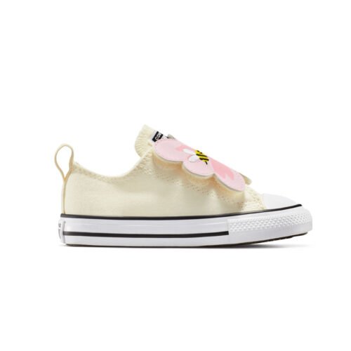 Converse - Kids' (Infant) Chuck Taylor All Star One Strap Floral Easy On Shoes (A13452C)